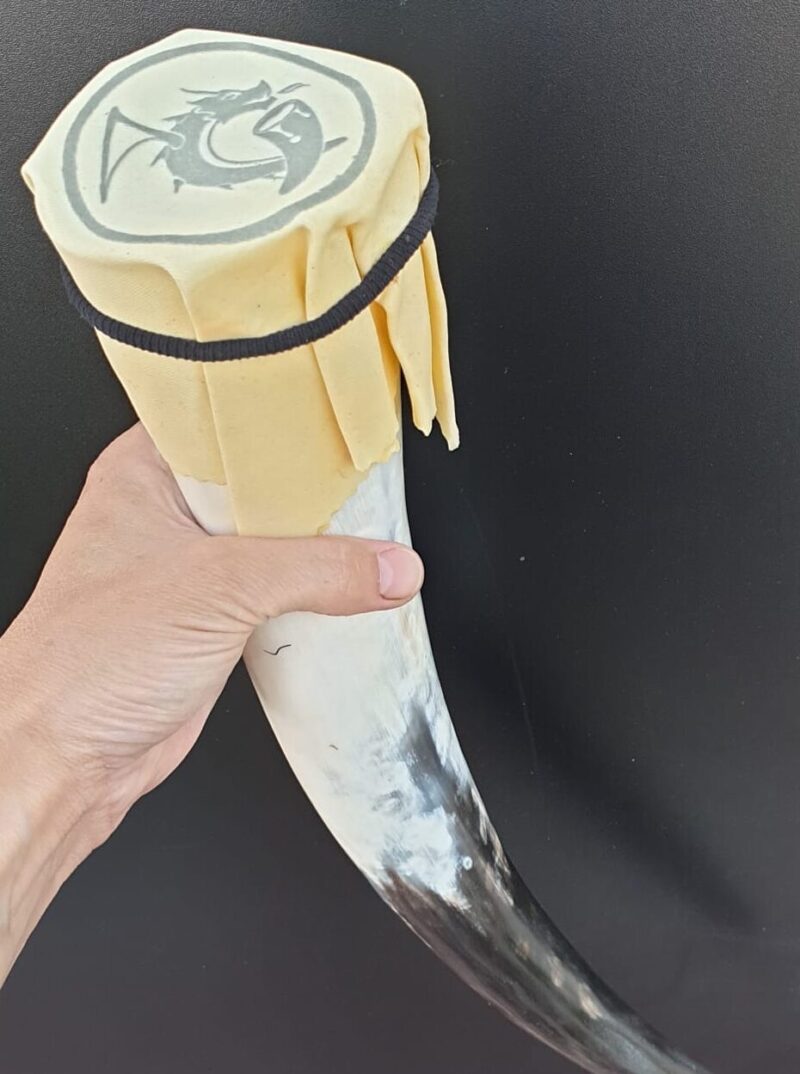 Abdeckung Trinkhorn aus Wachs