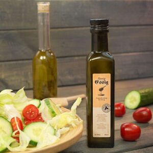 Honigessig als Dressing für Salat