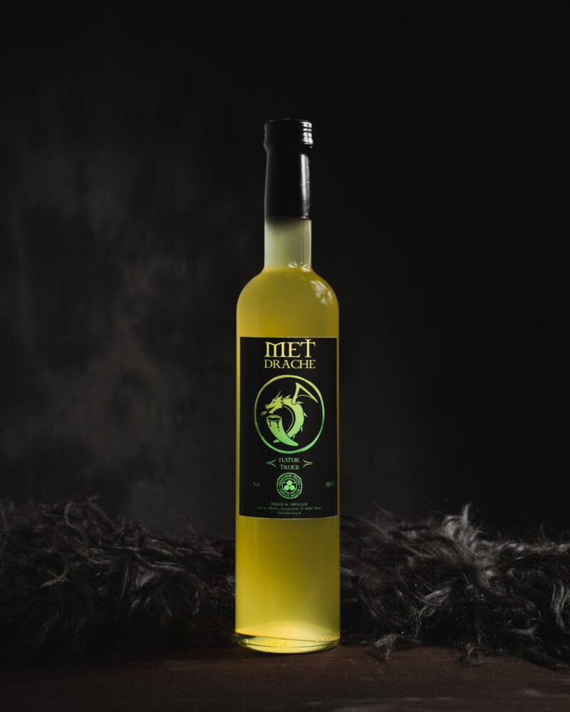 Flasche Met Naturtrueb Met Drache