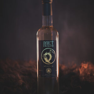 Quittenmet, Met Drache mit Quitte, Honigwein